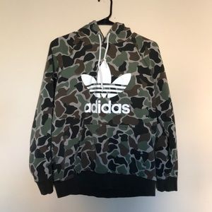 Adidas Camo Hoodie Jacket